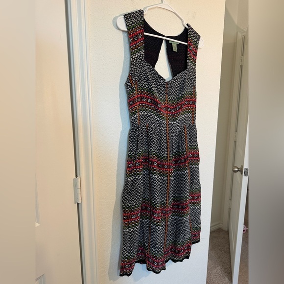 Anthropologie Maple Sweetheart Multicolor Dress Womens Size 8 - Picture 2 of 7